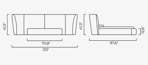 Lugano Bedstead