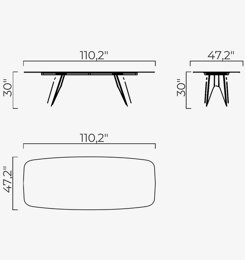Farfalle Dining Table