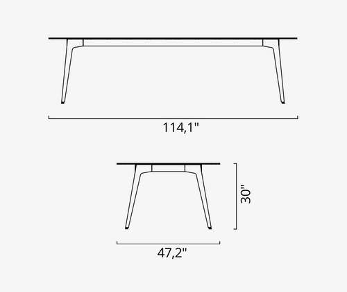Porcelain Ceramic Table