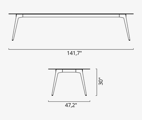 Porcelain Ceramic Table