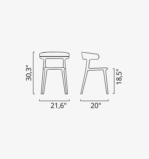 Luna Stripe Chair