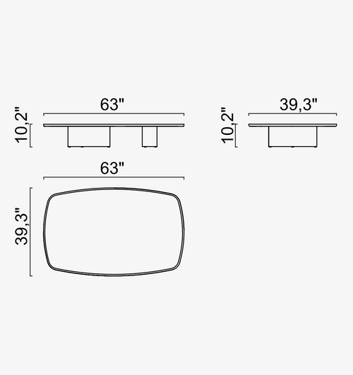Riva Middle Coffee Table
