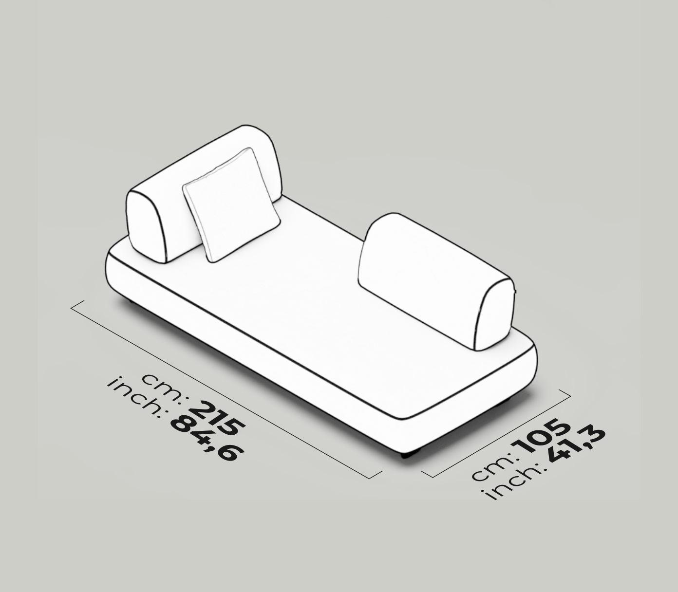Bon Bon Linea Sofa