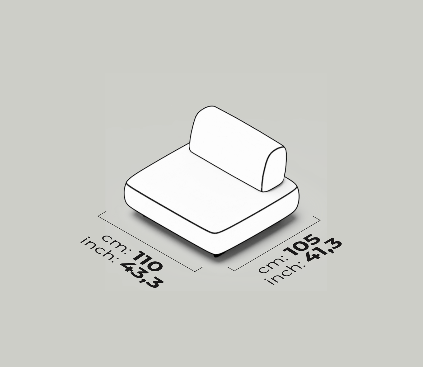 Bon Bon Linea Sofa