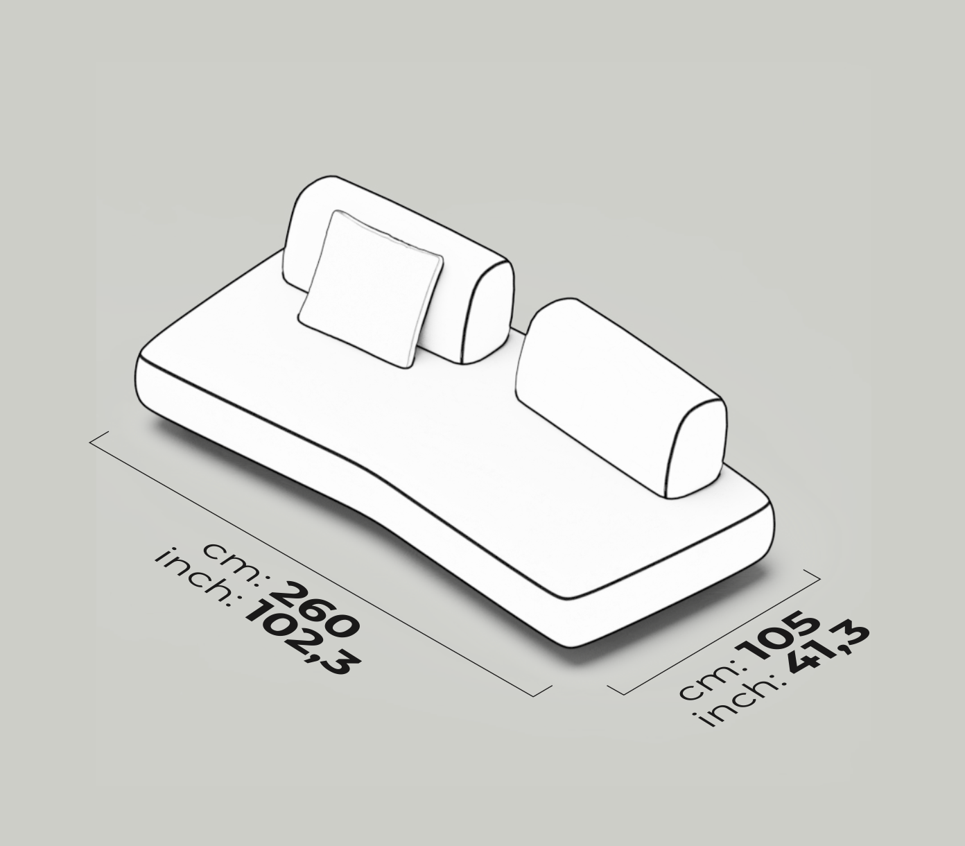 Bon Bon Linea Sofa