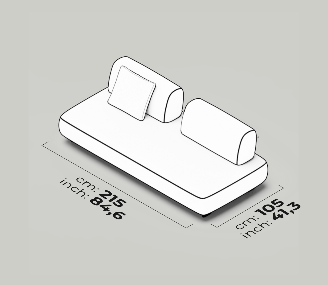 Bon Bon Linea Sofa