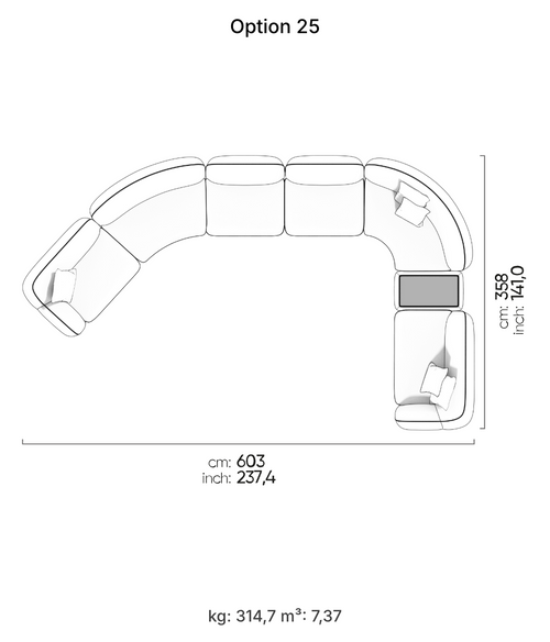 Icona Sectional