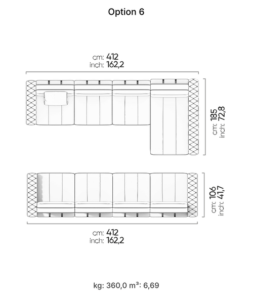 Gallardo Relax Sectional