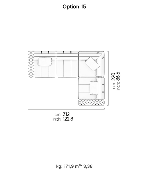 Gallardo Relax Sectional