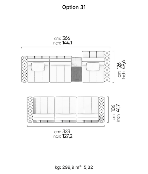 Gallardo Relax Sectional