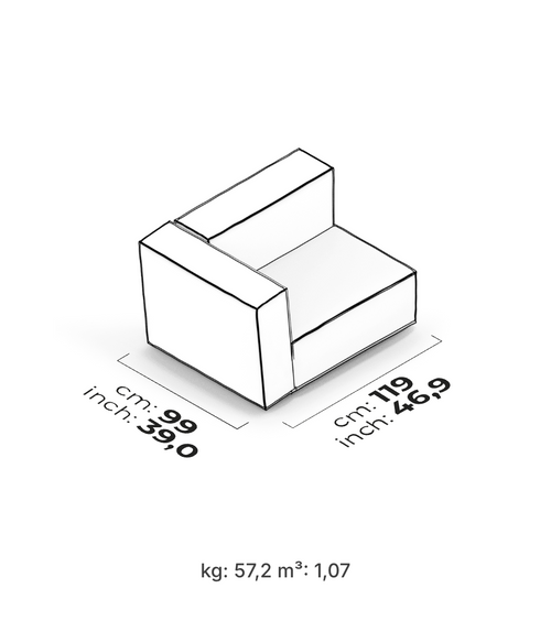 Plus Poufy Sofa