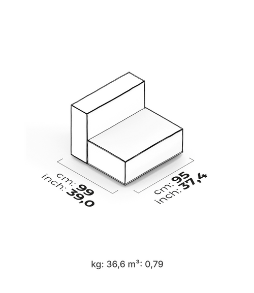 Plus Poufy Sofa