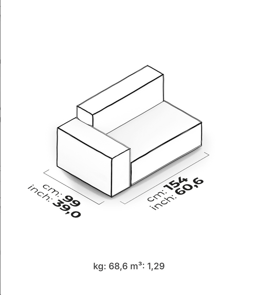 Plus Poufy Sofa