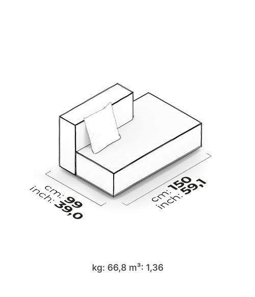Plus Poufy Sofa