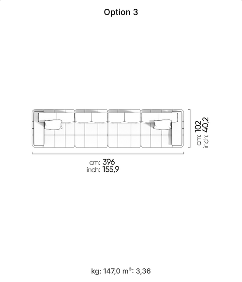 Panamera Comfort Sofa