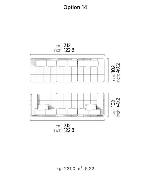 Panamera Comfort Sofa