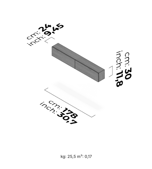 Barcelona Tv Unit (Oak)