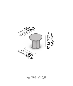 Tridente Coffee Table