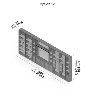 Meuble TV et mur Nova