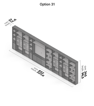 Meuble TV et mur Nova