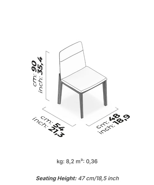 Line Chair - Floor Sale