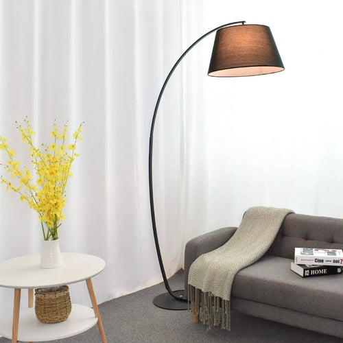 Nora Black Floor Lamp