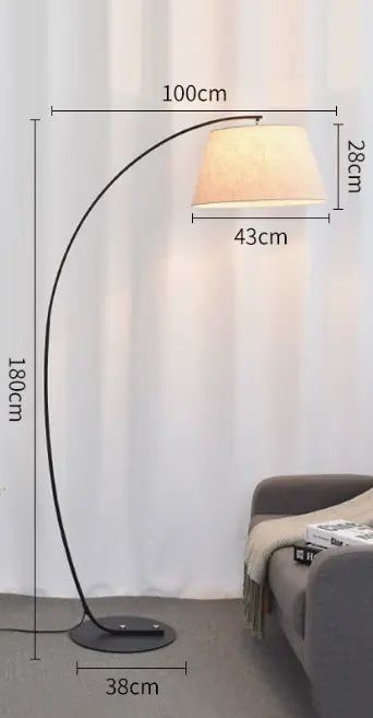 Nora White Floor Lamp