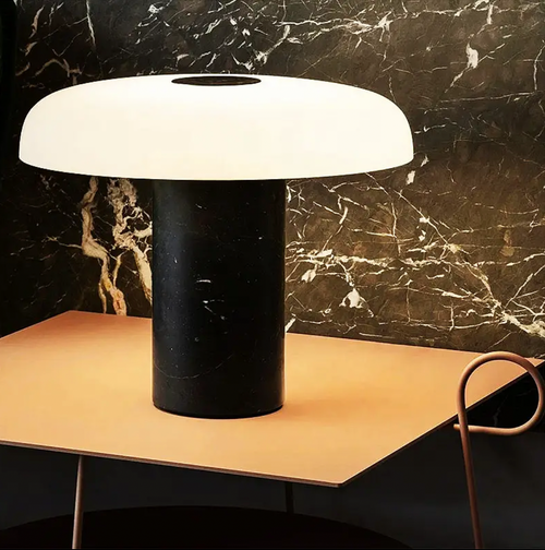 SKY Marble Table Lamp - White
