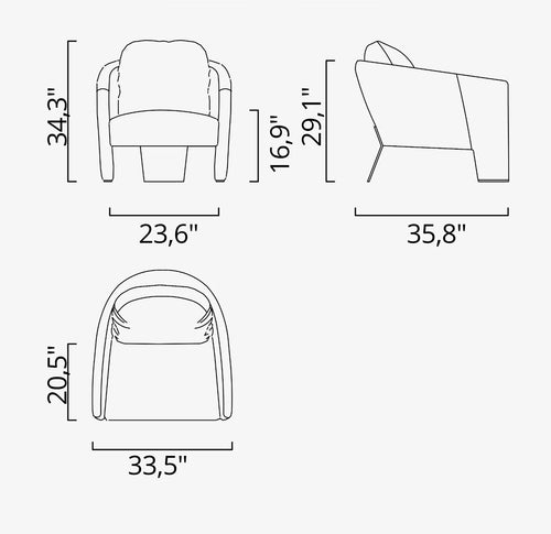 Tesla Armchair - Floor Sale