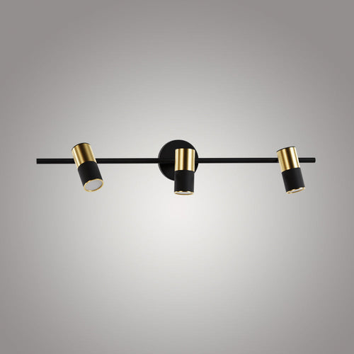 Tire Spot Single - Matte Brass - Black