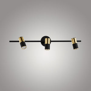 Tire Spot Triple- Matte Brass-Black
