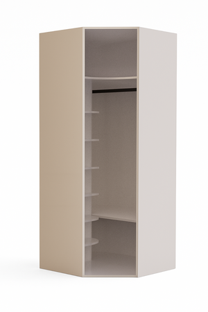 Alfa – Corner Hanging & Shelf Unit (D09)