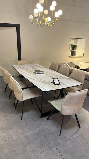Como 95" Table - Floor Sale