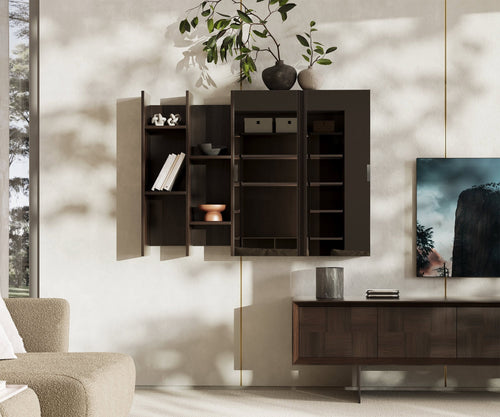 Heritage Tv Unit (Smoke Oak)