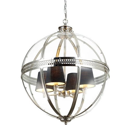 Utah Fener Sarkıt Avize Large - Krom