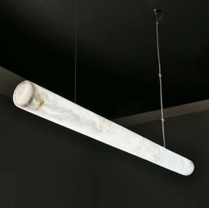 Shiny Marble Linear Chandelier