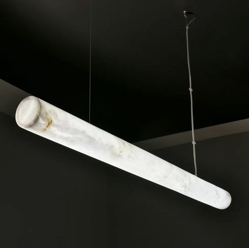 Shiny Marble Linear Chandelier