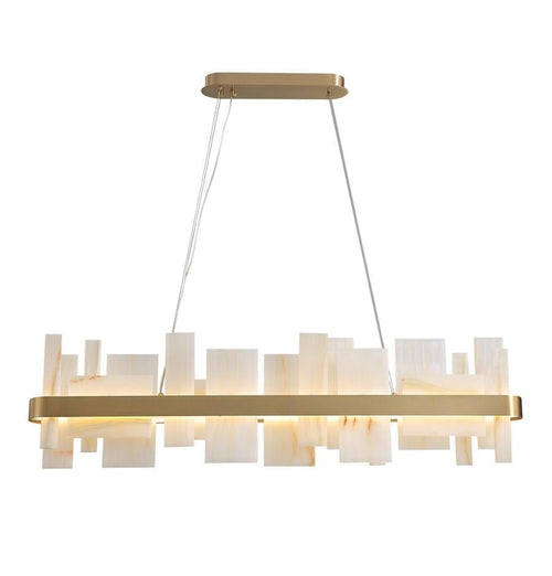 Stockholm Marble Round Chandelier