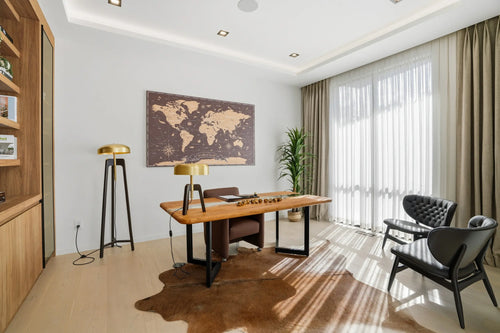 Epoxy Wood Desk