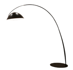 Bright Fishing Line Floor Lamp