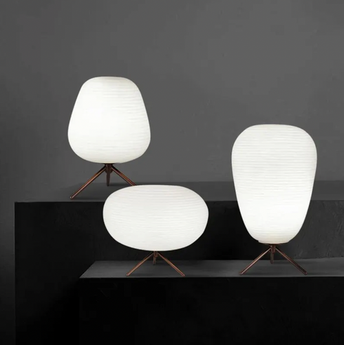 Trio Table Lamp - A & B & C