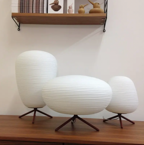 Trio Table Lamp - A & B & C