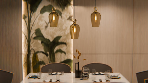 Disco Triple Set - Vase Large Glass