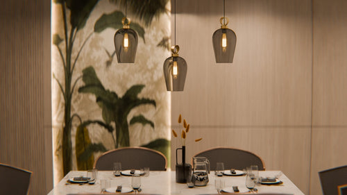 Disco Triple Set - Vase Large Glass