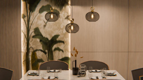 Disco Triple Set - Flat Large Glass